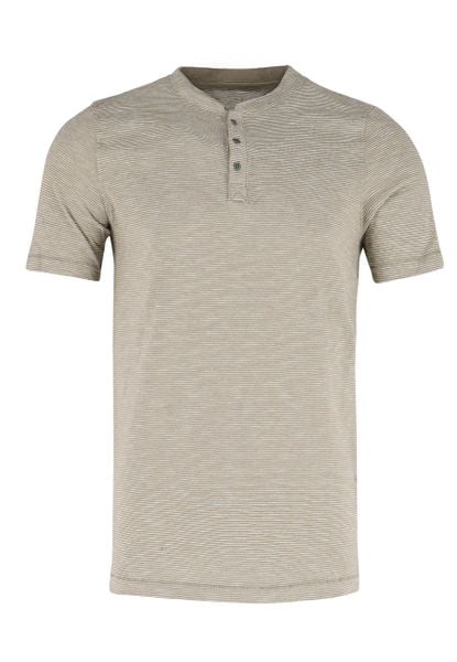 T-shirt ze stójką TM-LAB. Brązowe t-shirty Volcano, l, bez wzorów, z bawełny, bez kołnierzyka, bez ramiączek. Za 79.99 zł.