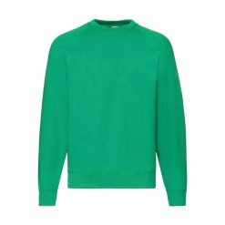 Bluza Fruit of the Loom Classic. Zielone bluzy Fruit of the Loom, m, bez wzorów, bez kaptura. Za 64.25 zł.