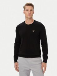 Aeronautica Militare Sweter 262MA1631UL00506 Czarny Regular Fit. Czarne swetry rozpinane Aeronautica Militare, m, bez wzorów, z bawełny, bez kołnierzyka, bez ramiączek. Za 514.99 zł.