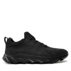 Trekkingi ECCO. Czarne buty trekkingowe ecco, bez wzorów, bez zapięcia. Za 579.99 zł.