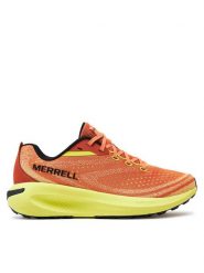 Merrell Sneakersy Morphlite J068071 Pomarańczowy. Brązowe buty sportowe casual Merrell, bez wzorów, z materiału, bez zapięcia. Za 289.99 zł.