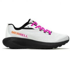 Buty do biegania męskie Merrell Morphlite. Niebieskie buty do biegania Merrell, bez wzorów, z materiału, bez zapięcia, do biegania. Za 636.00 zł.