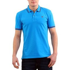 Koszulka polo w kolorze niebieskim. Koszulki polo marki Napapijri. W wyprzedaży za 229.95 zł.