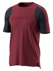 DYNAFIT Koszulka funkcyjna "RIDE" w kolorze bordowym rozmiar: M. Czerwone t-shirty sportowe Dynafit, bez wzorów, z materiału, bez ramiączek, outdoorowe. Za 161.73 zł.