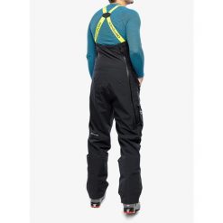 Spodnie skiturowe męskie Ortovox 3L Deep Shell Bib Pants. Czarne spodnie narciarskie i snowboardowe ORTOVOX, l, bez wzorów, narciarskie. Za 2,120.99 zł.