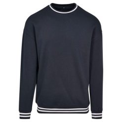 Bluza Dla Dorosłych Unisex College. Białe bluzy BUILD YOUR BRAND, m, bez wzorów, bez kaptura. Za 167.99 zł.