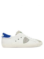 Philippe Model Sneakersy PRLU VEP3 Biały. Białe buty sportowe casual Philippe Model, bez wzorów, ze skóry, bez zapięcia. Za 1,139.00 zł.