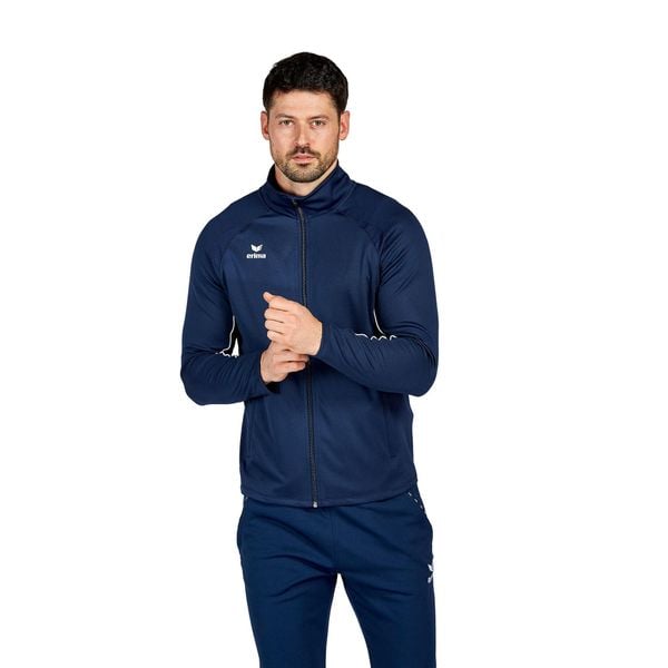 Poliestrowa bluza dresowa Erima Liga Star. Białe bluzy Erima, bez wzorów, z dresówki, bez kaptura. Za 178.50 zł.