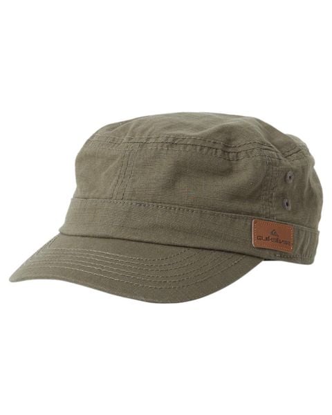 Czapka z daszkiem męska Quiksilver Renegade. Czarne czapki z daszkiem Quiksilver, na wiosnę, bez wzorów, z bawełny. Za 139.65 zł.