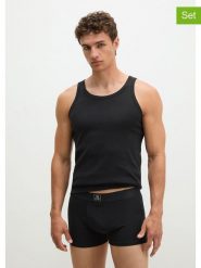 Marc O´Polo Bodywear Podkoszulki (2 szt.) w kolorze czarnym rozmiar: XXL. Czarne podkoszulki xxl, bez wzorów, bez ramiączek. Za 129.95 zł.