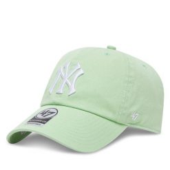 Czapka z daszkiem 47 Brand. Zielone czapki z daszkiem 47 Brand, bez wzorów. Za 69.99 zł.