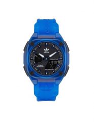 Adidas Originals Zegarek City Tech One Watch AOST23058 Niebieski. Niebieskie, analogowe zegarki adidas Originals. Za 439.99 zł.