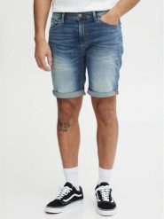 Blend Szorty jeansowe 20713326 Niebieski Slim Fit. Niebieskie szorty Blend, l, bez wzorów, z bawełny. Za 109.99 zł.