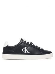 Calvin Klein Sneakersy 3 Cupsole Derby Pu Tmb HM0HM02331 Czarny. Czarne buty sportowe casual CALVIN KLEIN, bez wzorów, ze skóry, bez zapięcia. Za 329.99 zł.