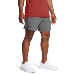 Spodenki krótkie męskie Under Armour Vanish Woven 6in Shorts. Szare szorty Under Armour, l, bez wzorów, sportowe. W wyprzedaży za 109.00 zł.