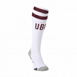 Skarpetki Union Bordeaux-Bègles Kombat Spark Pro 2023/24. Białe skarpety Kappa, bez wzorów, z bawełny. Za 112.50 zł.