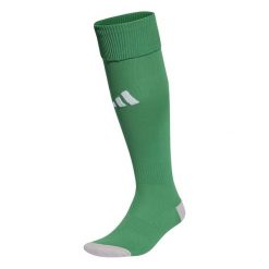 Getry piłkarskie Adidas Milano 23. Niebieskie legginsy długie sportowe Adidas, bez wzorów, z dzianiny, na fitness i siłownię. Za 30.99 zł.