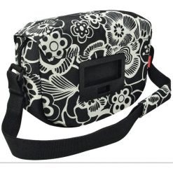 Torba na kierownicę „Funbag”, fleur. Białe torby na ramię KLICKFIX, bez wzorów, na ramię, duże, bez dodatków. Za 320.95 zł.
