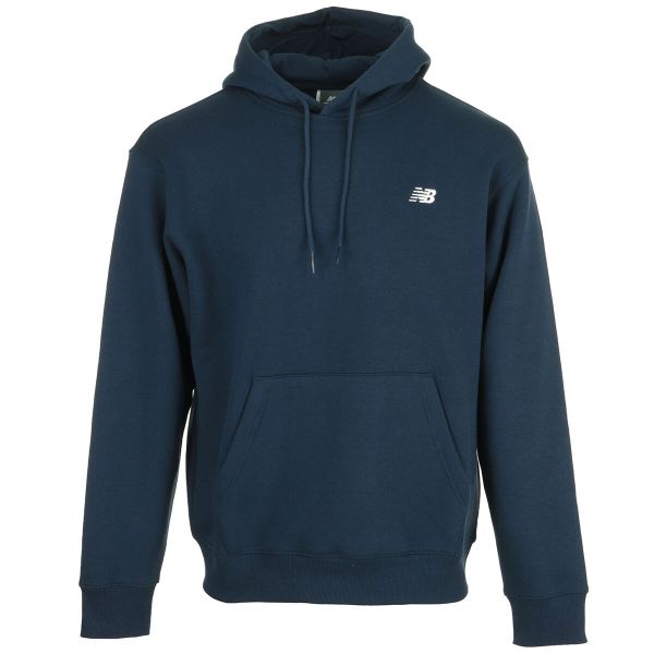 Bluza męska New Balance z kapturem. Niebieskie bluzy z kapturem New Balance, na jesień, l, bez wzorów, z bawełny, z kapturem. Za 175.00 zł.