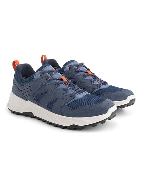 TRAVELIN' Skórzane buty turystyczne "Praesto" w kolorze granatowym rozmiar: 46. Niebieskie buty trekkingowe Travelin', bez wzorów, bez zapięcia, outdoorowe. Za 347.44 zł.