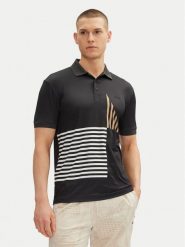 BOSS Polo Paddy Striped C1 50539506 Czarny Regular Fit. Czarne koszulki polo Boss, m, bez wzorów, z syntetyku, bez kołnierzyka, bez ramiączek. Za 339.99 zł.