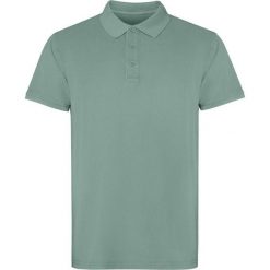 Koszulka Polo Z Krótkim Rękawem Dla Dorosłych Unisex Cobain. Zielone koszulki polo ROLY, bez wzorów, bez kołnierzyka, bez ramiączek. Za 78.99 zł.