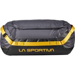 Torba podróżna La Sportiva Nomad 70 Duffel Bag - onyx/black. Czarne torby na ramię La Sportiva, bez wzorów, na ramię, duże, bez dodatków. Za 689.99 zł.
