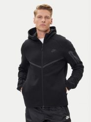 Nike Bluza Windrunner HV0949 Czarny Regular Fit. Czarne bluzy Nike, l, bez wzorów, z bawełny, bez kaptura. Za 489.99 zł.