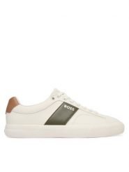 BOSS Sneakersy Aiden 50522833 Biały. Białe buty sportowe casual Boss, bez wzorów, ze skóry, bez zapięcia. Za 699.99 zł.