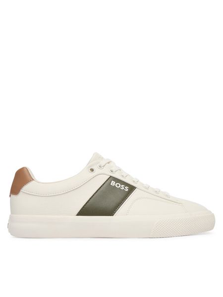BOSS Sneakersy Aiden 50522833 Biały. Białe buty sportowe casual Boss, bez wzorów, ze skóry, bez zapięcia. Za 699.99 zł.
