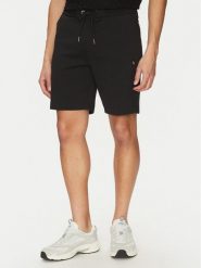BOSS Szorty sportowe C-Leoni 50537277 Czarny Regular Fit. Czarne krótkie spodenki sportowe Boss, m, bez wzorów, z bawełny. Za 489.99 zł.