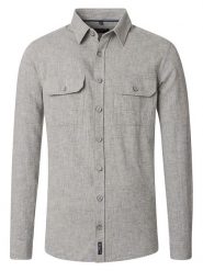 CASAMODA Koszula - Casual fit - w kolorze szarym rozmiar: XXL. Szare koszule CASAMODA, xxl, bez wzorów, bez kołnierzyka, bez ramiączek. Za 122.67 zł.