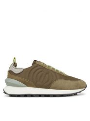 Iceberg Sneakersy IU17280H Khaki. Brązowe buty sportowe casual ICEBERG, bez wzorów, ze skóry, bez zapięcia. Za 829.99 zł.