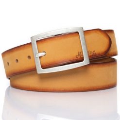 MUSTANG PASEK SKÓRZANY 40 mm SOPO-MUS057. Brązowe paski Mustang, bez wzorów, ze skóry, klasyczne. Za 69.99 zł.
