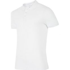 Koszulka polo męska TSM051AZ - BIAŁY. Koszulki polo marki 4F. W wyprzedaży za 49.99 zł.