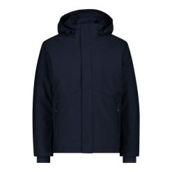 Kurtka narciarska z kapturem CMP Snaps. Niebieskie kurtki narciarskie i snowboardowe CMP, m, bez wzorów, narciarskie. Za 699.00 zł.
