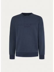 Hackett London Bluza w kolorze granatowym rozmiar: XXL. Niebieskie bluzy Hackett London, xxl, bez wzorów, bez kaptura. Za 194.61 zł.