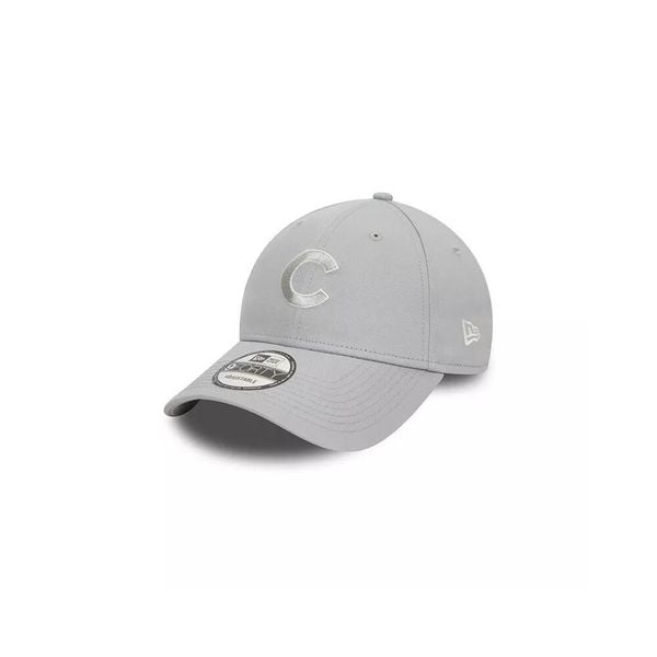 Czapka z daszkiem New Era MLB Chicago Cubs. Szare czapki z daszkiem New Era, z aplikacjami, z bawełny. Za 168.70 zł.