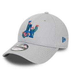 Czapka z daszkiem New Era. Szare czapki z daszkiem New Era, bez wzorów. Za 129.99 zł.