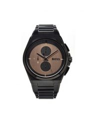 Boss Zegarek Steer 1514043 Czarny. Czarne, analogowe zegarki Boss. Za 1,629.00 zł.
