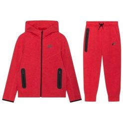 Kurtka Mężczyzna Nike Tech Fleece czerwony. Czerwone kurtki Nike, m, bez wzorów, bez kaptura. W wyprzedaży za 506.25 zł.