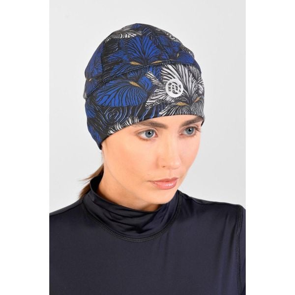 Czapka krótka ocieplana do biegania Unisex Nessi Sportswear. Niebieskie czapki zimowe NESSI SPORTSWEAR, bez wzorów. Za 149.00 zł.