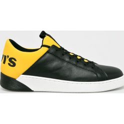 Levi's - Buty Mullet. Czarne buty sportowe casual Levi's®, bez wzorów, z gumy, bez zapięcia. Za 449.90 zł.