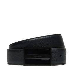 Pasek Męski Calvin Klein. Czarne paski CALVIN KLEIN, bez wzorów. Za 279.99 zł.