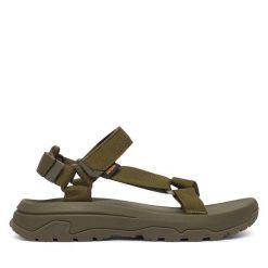 Sandały Teva. Zielone sandały Teva, bez zapięcia. Za 379.99 zł.