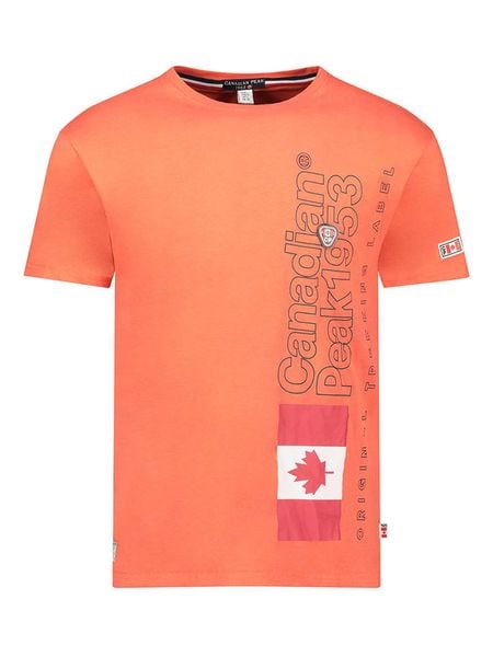 Canadian Peak Koszulka w kolorze pomarańczowym rozmiar: S. Pomarańczowe bezrękawniki Canadian Peak, s, bez wzorów, z bawełny, bez kołnierzyka, bez ramiączek. Za 56.79 zł.