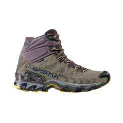 Buty turystyczne La Sportiva Ultra Raptor II Gtx Mid. Niebieskie buty turystyczne La Sportiva, bez wzorów, z gumy, bez zapięcia, trekkingowe. Za 989.00 zł.