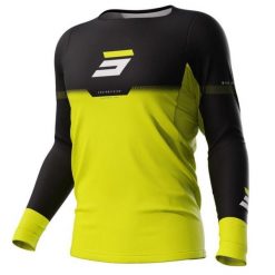 Jersey Shot Stok. Czarne bluzy SHOT RACE GEAR, bez wzorów, z jersey, bez kaptura. Za 216.00 zł.