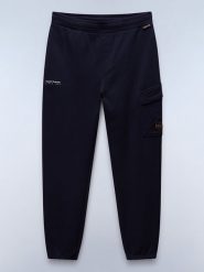 NAPAPIJRY Bojówki "Badge" w kolorze granatowym rozmiar: L. Niebieskie joggery i bojówki NAPAPIJRY, l, bez wzorów. Za 188.85 zł.