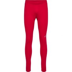 Legginsy Newline Athletic. Czerwone legginsy długie sportowe Newline, l, bez wzorów, z materiału, do biegania. Za 232.50 zł.